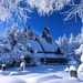 winter-wallpaper-with-snow-and-church
