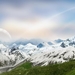Mountain_landscape_with_the_moon_1366x768_background