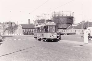 Motorrijtuig 530, lijn 9, Stadionweg, 24-3-1962