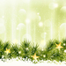 grune-weihnachten-hintergrund-mit-gelben-sternen-grÃ¼ne-zweige-