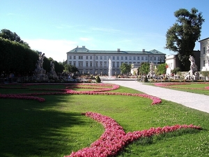 3  Schloss  Mirabell  met tuinen