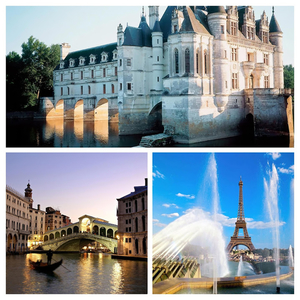 Chenonceaux_central_France-COLLAGE