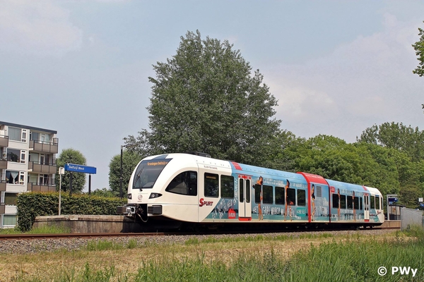 'Ellen ten Damme'-Spurt 260 in Delfzijl West op 3 juni 2014.