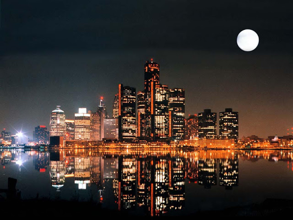 Detroit_River_-_at_Nighte
