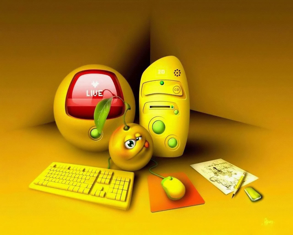 Creativity_with_Yellow_Ideas_-_funny_wallpapers