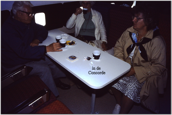 Heerlijk bakkie koffie in de Concorde