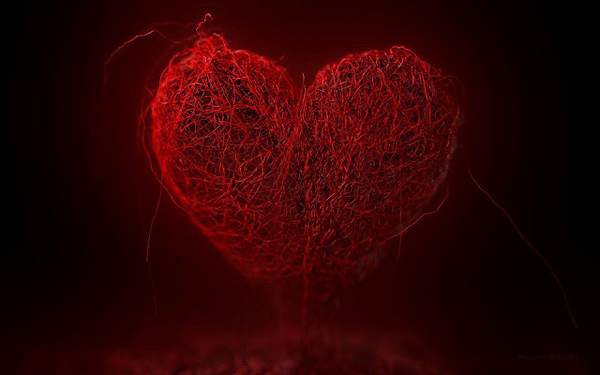 hd-liefdes-hart-achtergrond-gemaakt-van-draden-hd-liefde-wallpape