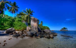 hd-wallpaper-with-palmtrees-and-rocks-on-desert-island