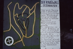 Der Ringwall. (Otzenhausen)