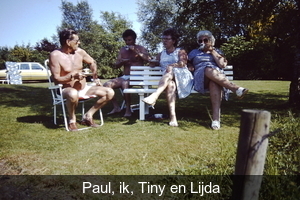 Paul, ik, Tiny en Lijda