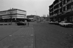 Plaspoelstraat-Damplein, 1981, gezien richting Sluis