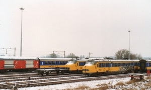 afgevoerd materieel te Zwolle Rangeer op 4 januari 1997 te wachte