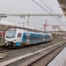 Keolis-Blauwnet-Syntus Flirt 7302 is op deze foto net in beweging