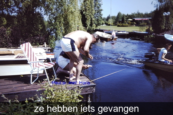 Paul Schaap.sr  met Hans Vervoorn. (1982)