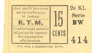 RTM-Stoomtram-Rotterdam-Schiedam-2e-klasse-15-cents