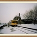 Station Simpelveld op 12 februari 1991. DE2 178 staat als trein 3