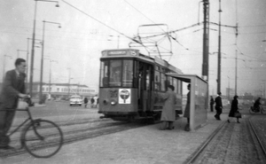 213, lijn 15, Hofplein, 1952 (Coll. Stichting RoMeO)