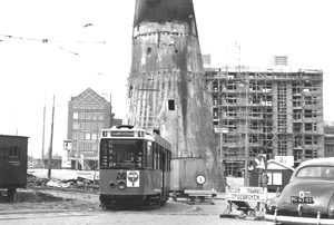 434, lijn 1, Oostplein, 1954 (Coll. Stichting RoMeO)