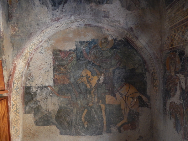 221 fresco's in panagia skafidianikerk,prodromi
