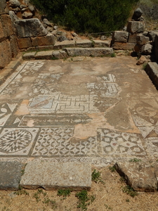 323 mozaiekvloer in asclepion, Lyssos