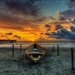 lifeguard_boat_on_beach_sunset_hdr_sea_rope-Bnrn