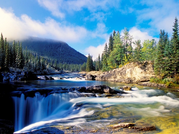 Elbow-Falls-Kananaskis-Country-Alberta-Canada-Travel-HD-Wallpaper