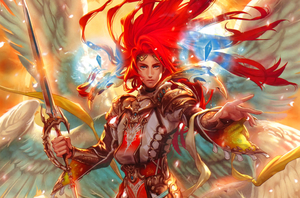 Red-Hair-Prince-MagicAngels-Wings-Fantasy-Swords-Armor-Girls-3075