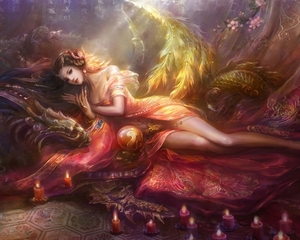The-fantasy-girl-to-sleep-in-the-candlelight_1280x1024