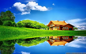 house-near-river-spring-nature-wallpapers-1440x900