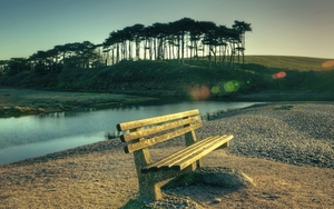 bench_pebble_park_lake_46281
