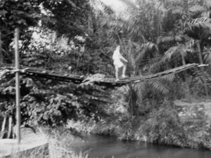 1952: Kimpese, brug over de Mpese