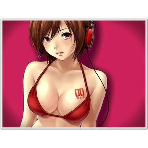 Sexy-Hot-Anime-Girl-Meiko-Headphones-Vocaloid-Poster