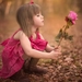 Baby-Girl-With-Flower-Girl-alon-with-Rose-Hd-wallpaper-2560x1600-