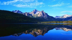 Mountains-Reflection-In-Water-HD-Wallpaper