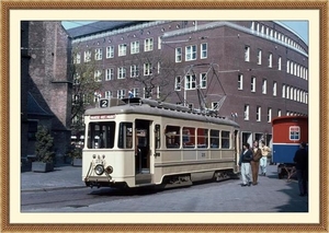 215 Oude trams ingezet tussen het Kerkplein en Kraayenstein 12-05