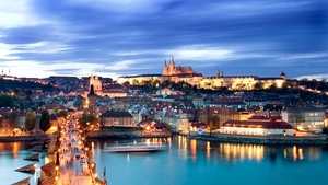 Prague-Czech-Republic-Charles-Bridge-river-city-night-view-lights