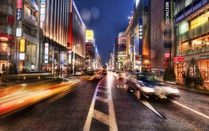 World_Japan_Night_street_Ginza_Japan_022608_