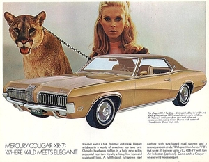 Mercury cougar XR7 1970 (MBabes Vintage Cars Garage)