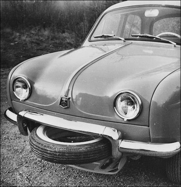 1956 Renault Dauphine reservewiel