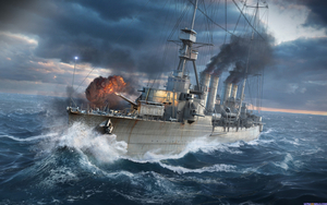 world_of_warships-wargaming-sea-war-ship-explosion-iphone-backgro