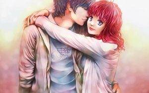 HD-Cute-Anime-Couple-Image