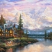 Beautiful-painting-mountains-river-house-trees_1920x1440