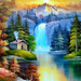 natural-seen-paintin-50-nature-paintings-mountain-beach-forest-wa