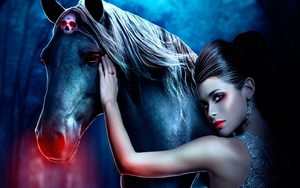 Drawn_wallpapers_Girl_and_horse_053612_