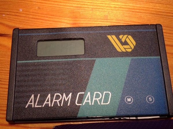 Alarmcard