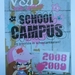 V&D. De foto toont de voorpagina van de Schoolcampusfolder
