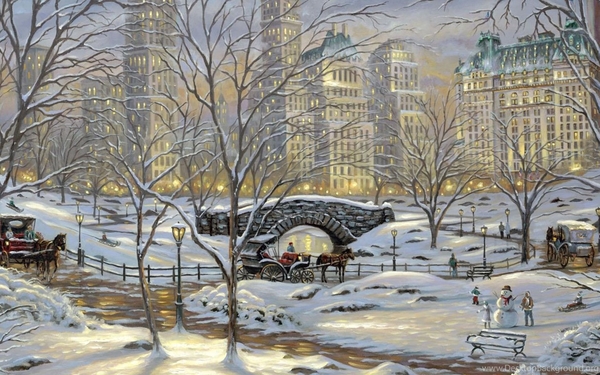 234330_download-wallpapers-2560x1440-painting-winter-snow-bridge_