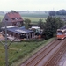 Een paar opnamen van tramlijn 1 langs de Vliet. 03-06-1987
