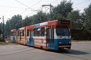 Even een kijkje bij lijn 2 op de Leyweg 03-07-1994
