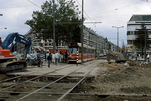 Op deze dag reed tramlijn 6 voor het laatst door de Herman Coster